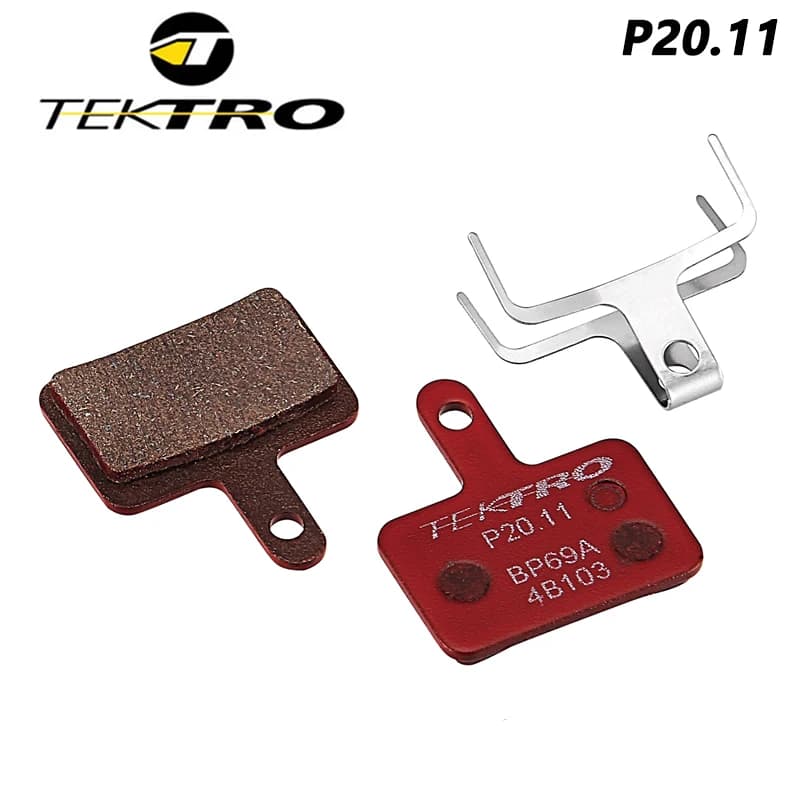 TEKTRO-Plaquettes de frein à disque pour vélo, P20.11, haute performance, matériau composite métal-céramique