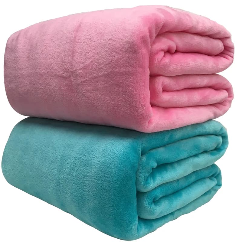 Couverture en Fausse Fourrure de Vison, Couvre-Lit en Glutnel, Couverture Super Douce, Couvre-Canapé, Couvre-Lit, 220 g/m2
