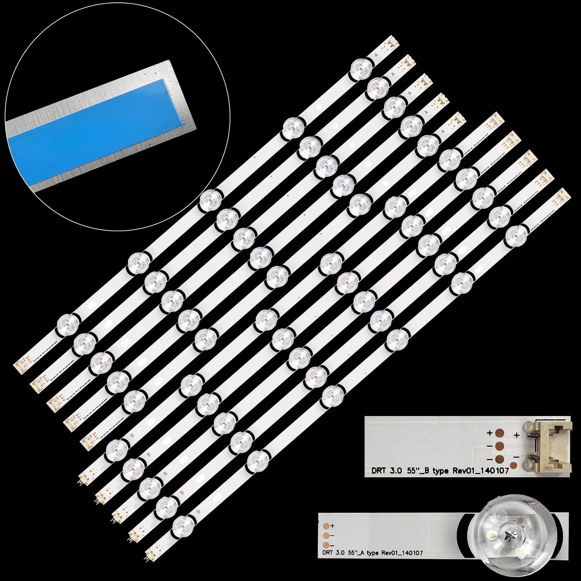 Nouvelle bande de rétro-éclairage LED pour 55LF652V 55LB630V 55LB650V LC550DUH FG 55LF5610 55LF580V 55LF5800 55LB630V 55LB6300