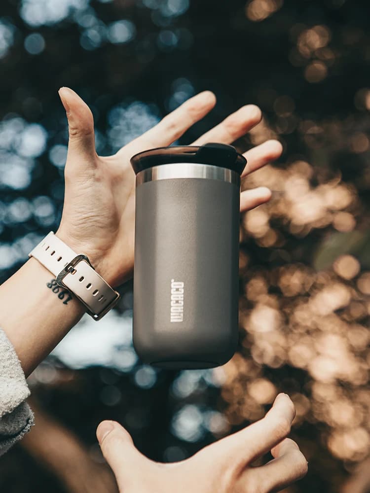 Tasse à café isotherme WACACO Octaroma, gobelet de voyage en acier inoxydable à double paroi, 6/10/15 fl oz, thermos, cadeau de Saint-Valentin