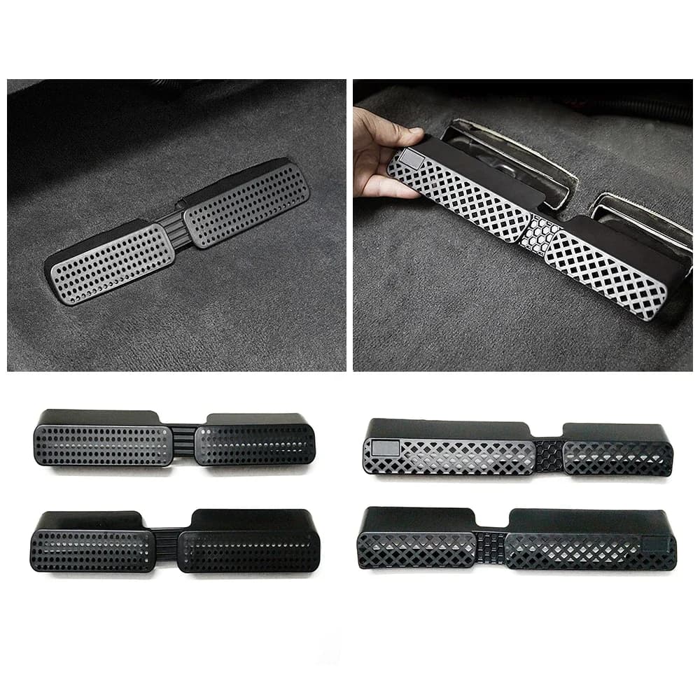 Couvercle de grille de sortie de climatiseur, pour Audi Q5 2008 – 2021, sous le siège, chauffage à courant alternatif arrière
