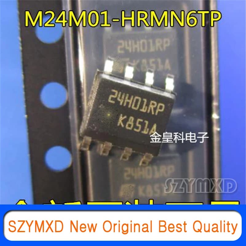 Puce de mémoire ic SOP-8 24H01RP originale, 5 pièces/lot, nouvelle impression d'écran M24M01-HRMN6TP, en Stock