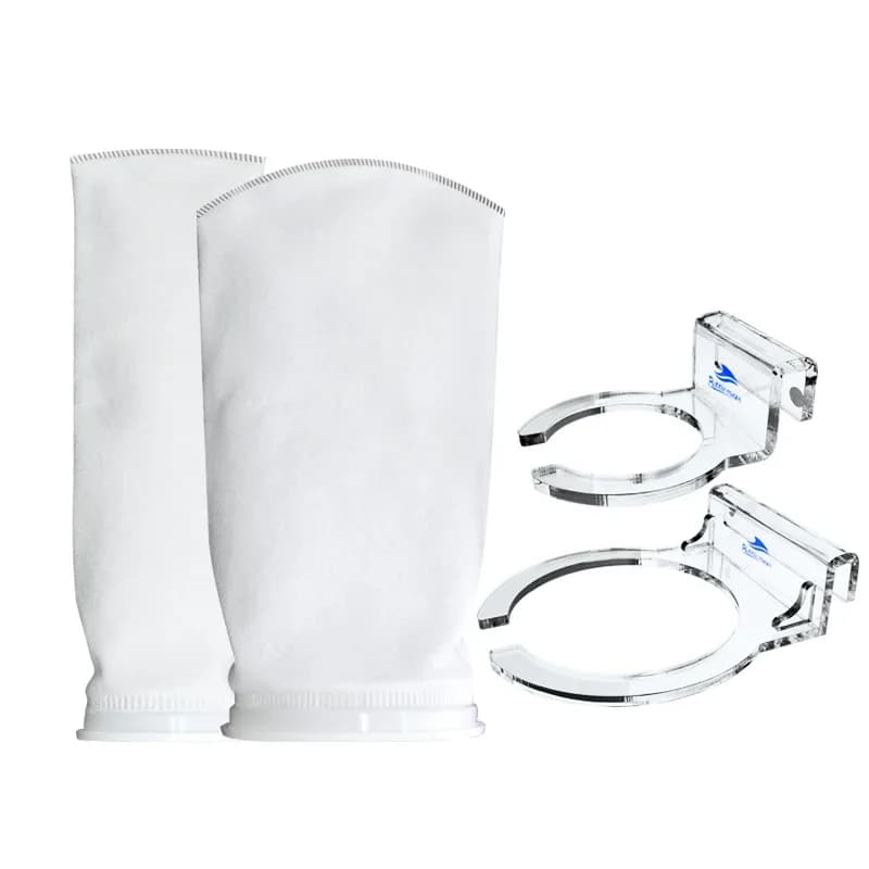 Bubble Magus-Chaussette filtrante BM, 4 ", 7", support, 150, 200 microns, sac