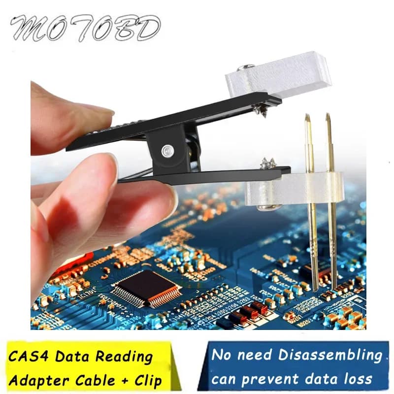 Adaptateur de lecture de données pour BMW CAS4, câble + Clip adapté au programmateur VVDI PROG, pas besoin de démontage