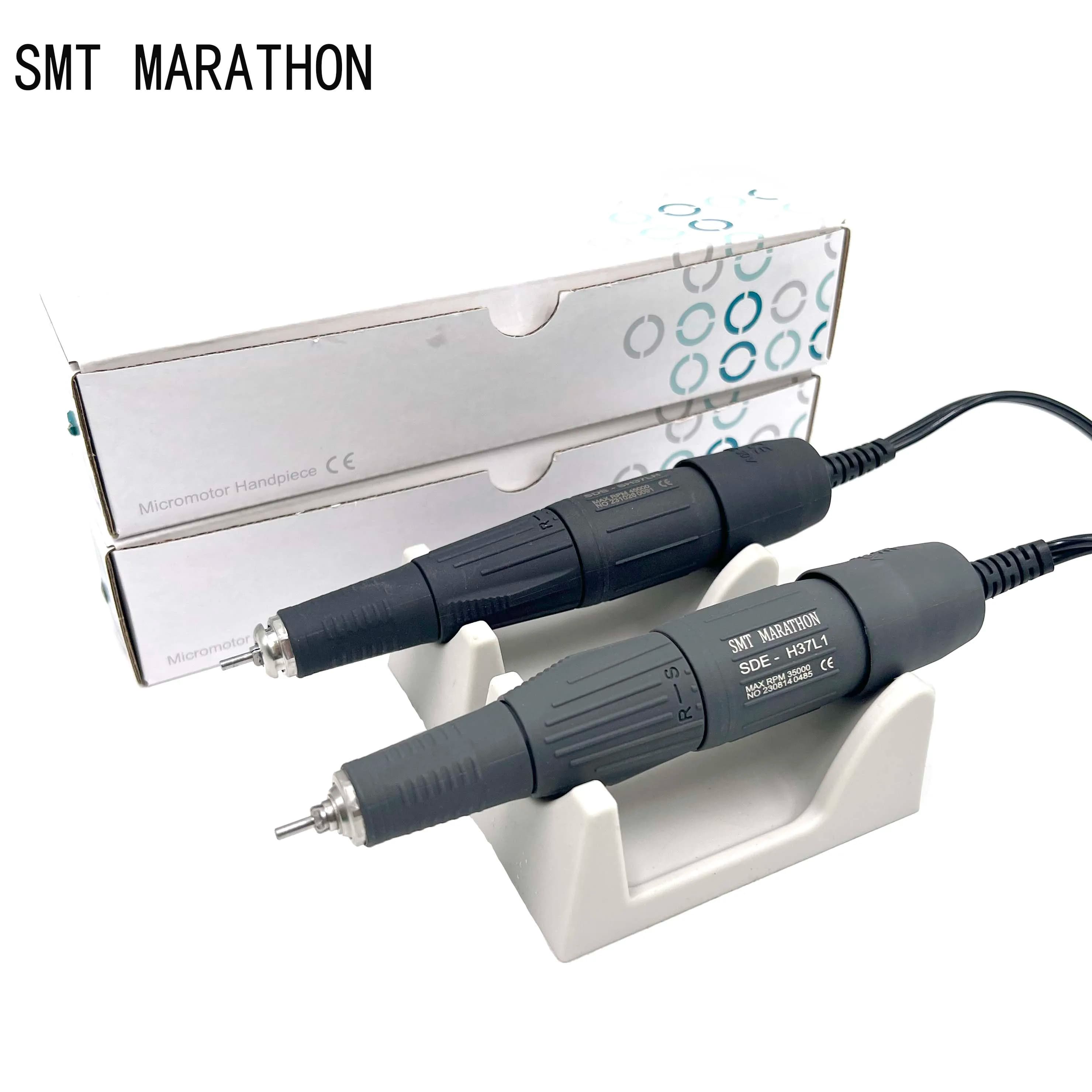 SMT MARATHON H37L1 SH37LN poignée 35K & 45K tr/min micromoteur polissage pièce à main manucure Nail Art Super qualité