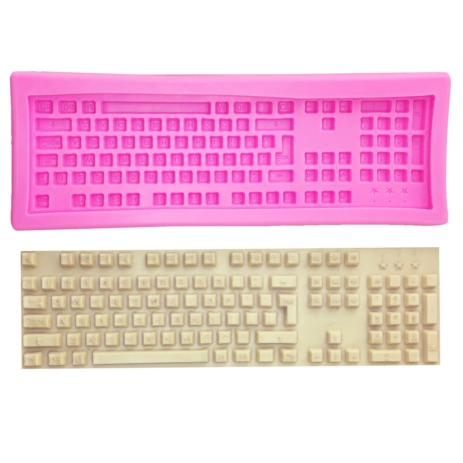 Moule à gâteau en silicone en forme de clavier d'ordinateur, outils de décoration de pâtisserie, chocolat, har ant, M0654