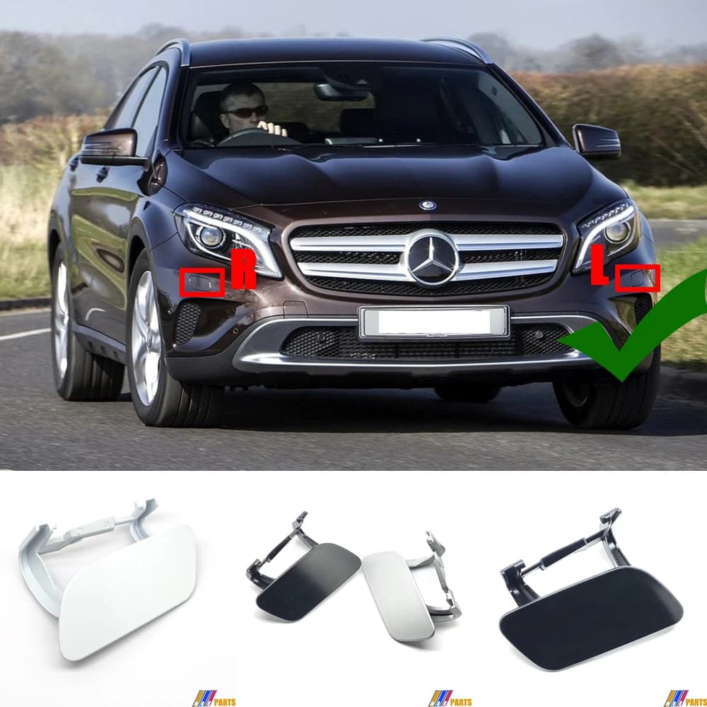 Couvercle de rondelle de phare adapté à gauche mercedes-benz classe GLA W156 X156 180 200 220 250 45amg