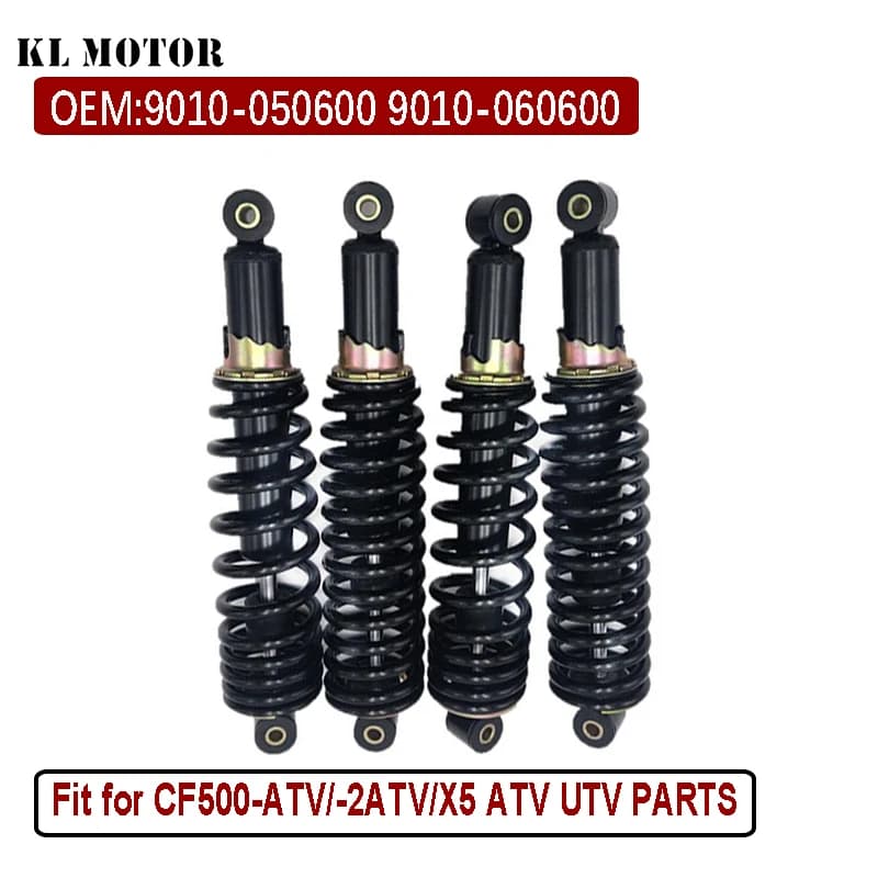 Amortisseur avant/arrière pour CF 500 188 ATV X5 9010-050600/9010-060600, pièce OEM en acier, accessoires ATV QUAD GO KART, 2 pièces
