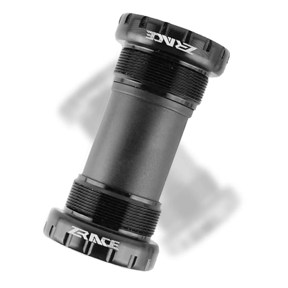 ZRACE ITA-DUB Boîtier de pédalier à filetage italien ITA 68/70mm compatible DUB pour vélo de route et VTT Noir