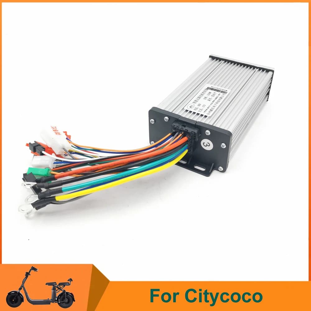 Contrôleur de moteur sans balais Citycoco 1000W 1500W 2000W 60V 2A pour Scooter électrique chinois Halei Citycoco