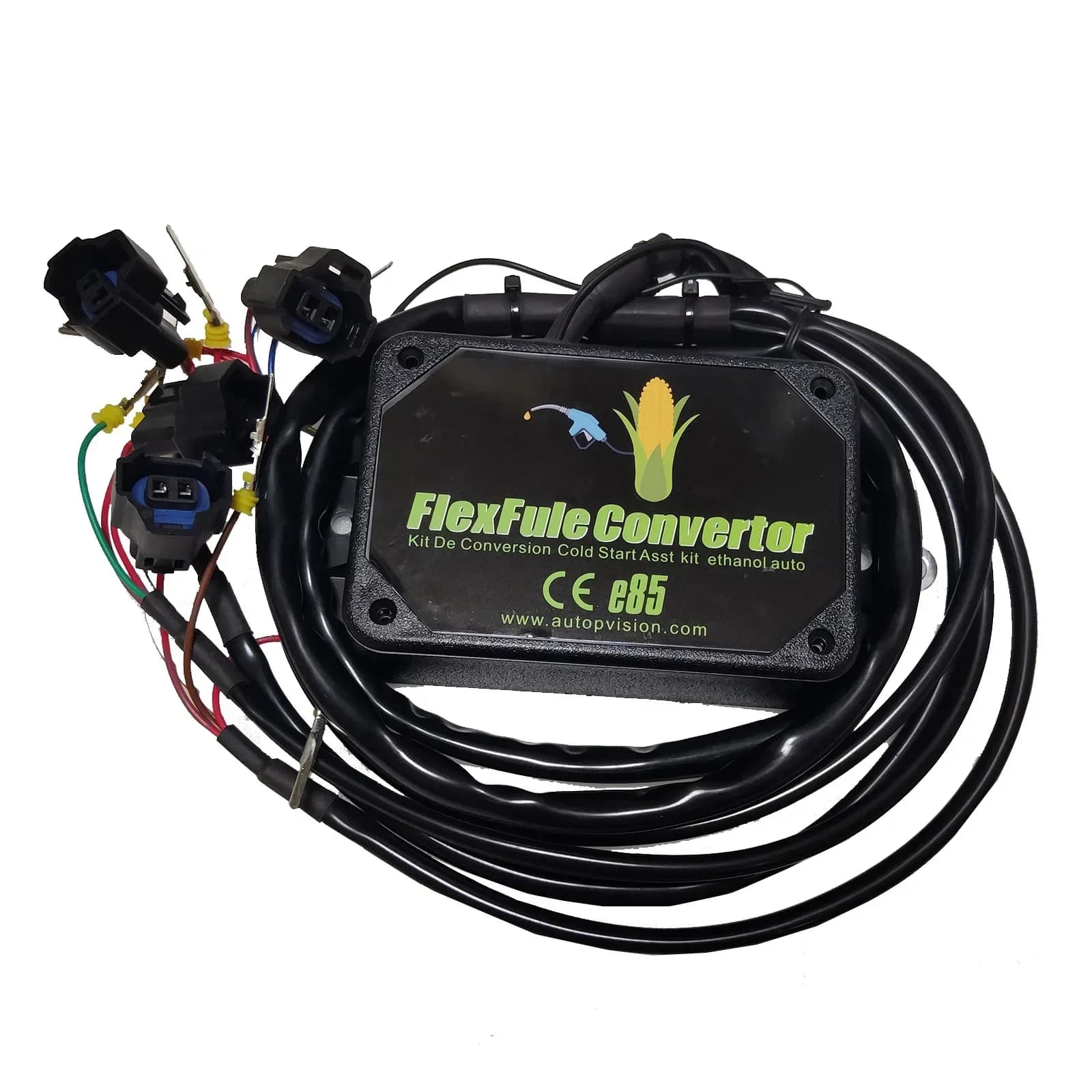 Connecteur d'injection de carburant de voiture avec assistance de démarrage froid, E85, 4 cylindres, 7 connecteurs en option disponibles pour EV1, EV6