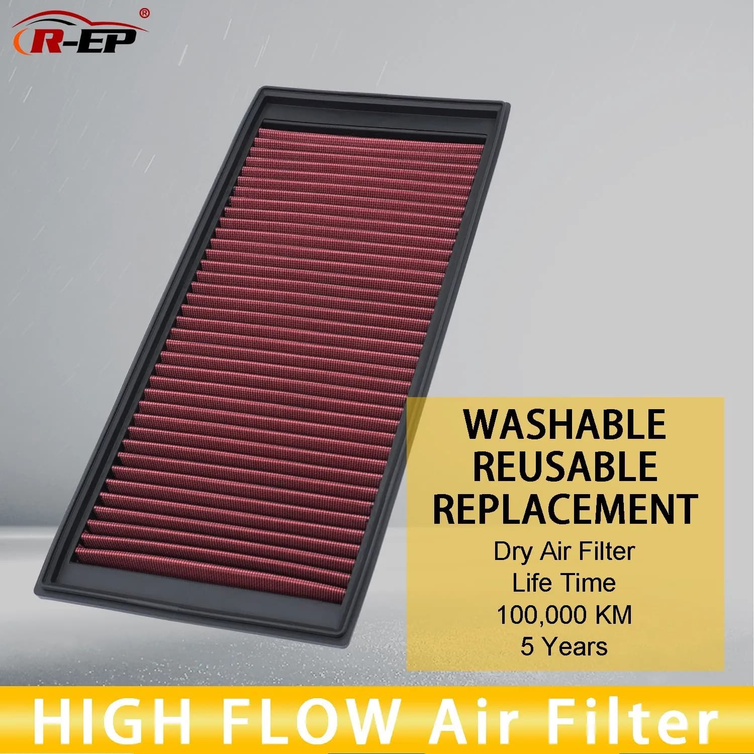 Filtre à Air à haut débit pour VW Golf IV GTI Bora Beetle Jetta Seat Leon Skoda Octavia Audi A3 S3 TT, système d'admission d'air, R-EP
