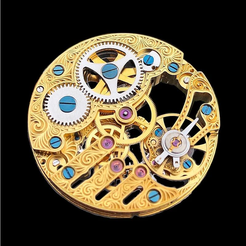Or véritable mouette TY3620-2B St3620k mouvement squelette creux remontage manuel ST36 montre ETA 6498 pièce de rechange