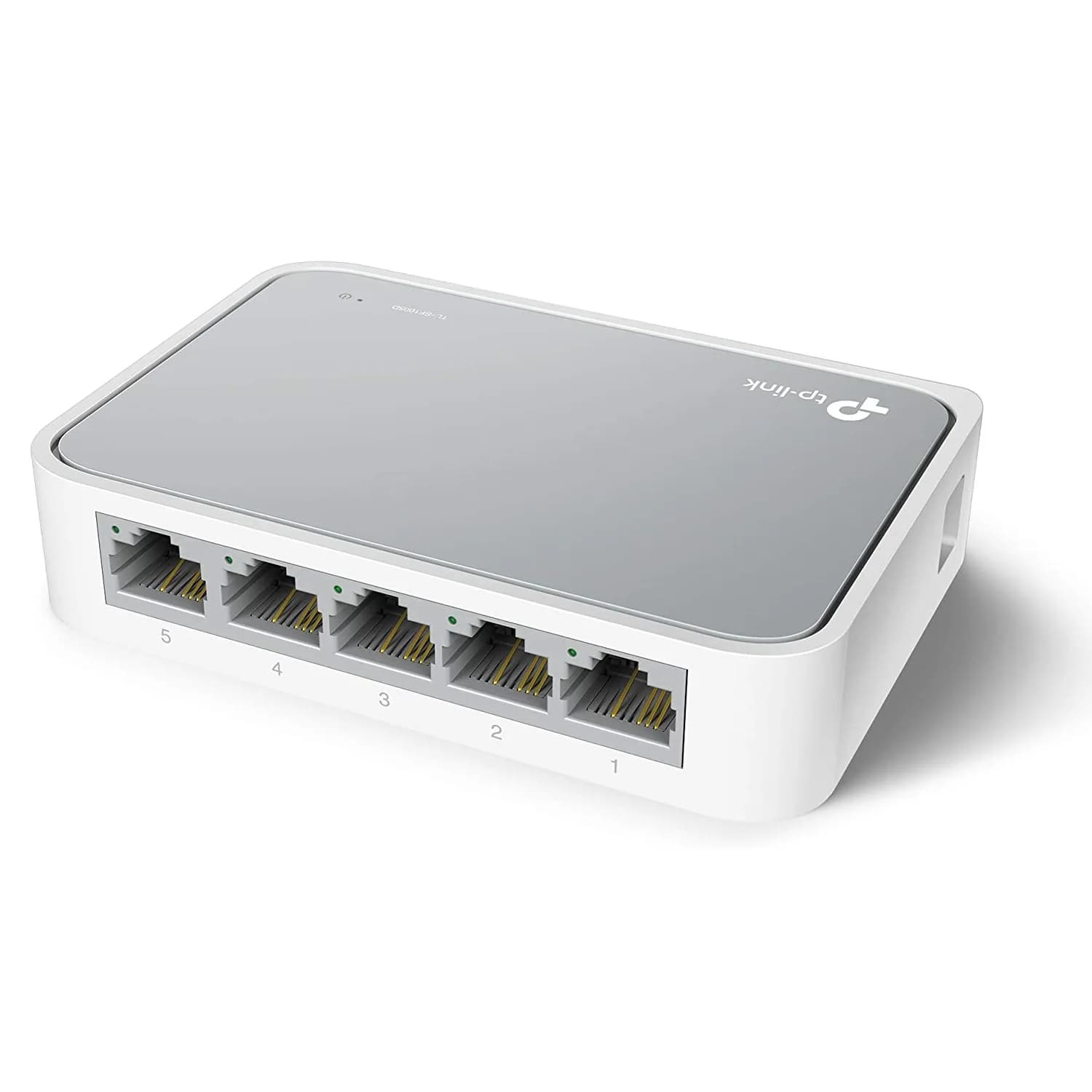Commutateur rapide d'Ethernet de TL-SF1005D de TP-lien, diviseur de bureau d'Ethernet de 5 ports 10/100 Mbps, hub d'Ethernet, Plug & Play, blanc