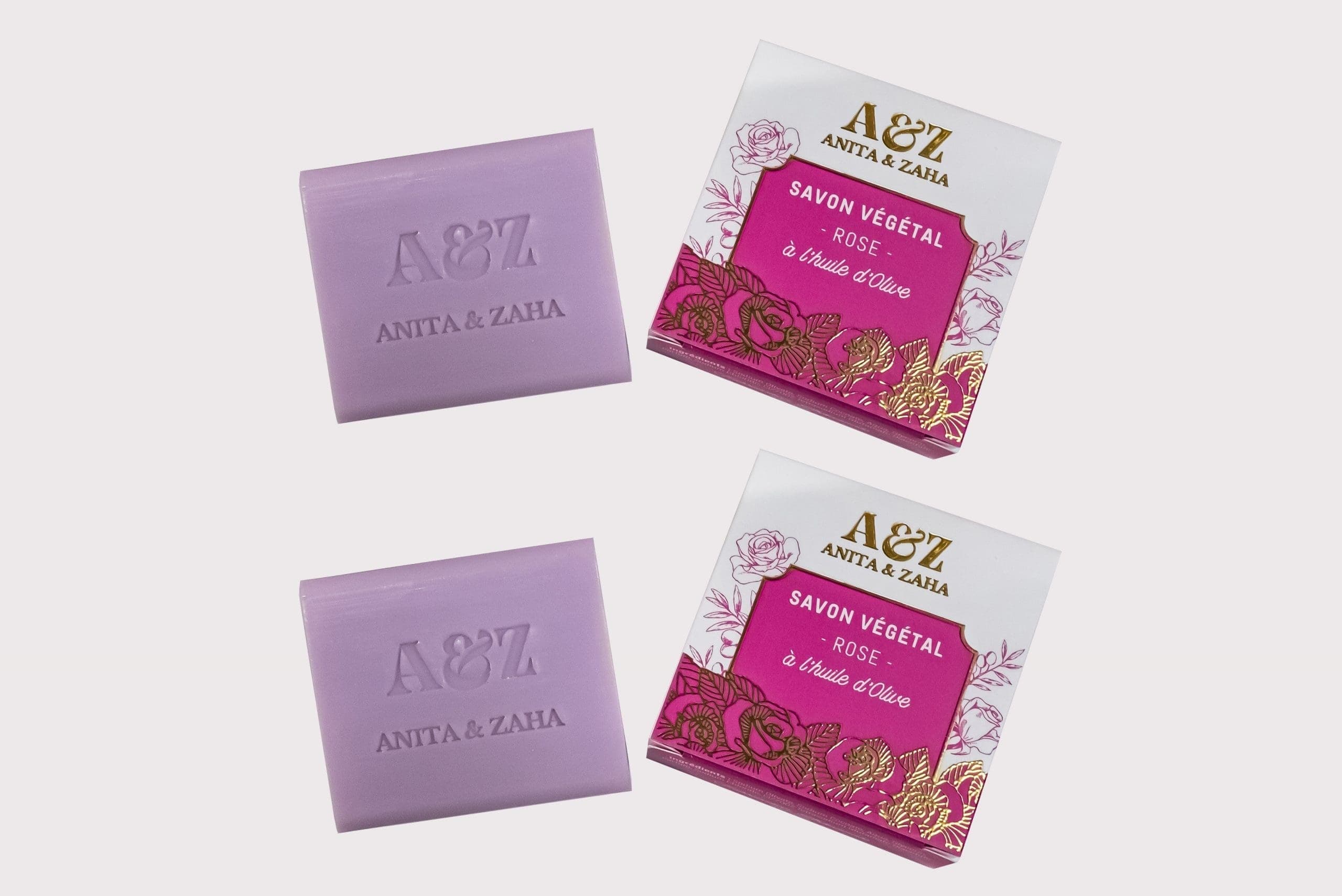 Savon Végétal Rose - Produits Duo
