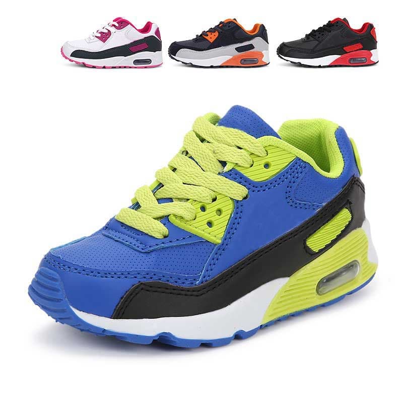 Korean Version Of New Foreign Trade Trend 2024 Spring Children's Shoes Casual Sports 90 Boys And Girls Children's Air Cushion Running Shoes Baby Shoes