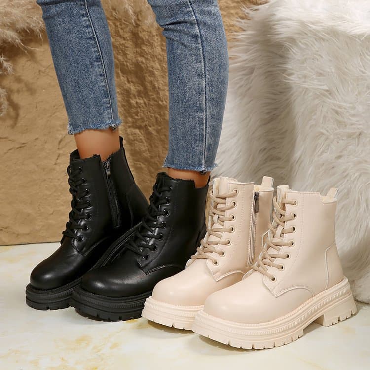 Autumn and winter new British style fashion cotton shoes cotton boots female explosive short boots