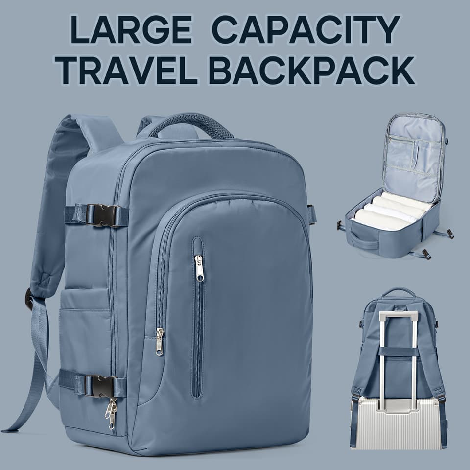 Laptop Bag Travel For Women Large Capacity Easyjet Carry-Ons 45x36x20 Ryanair 40x20x25, Men's Cabin Backpack