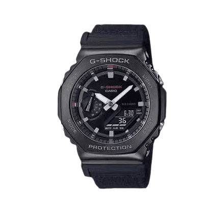 Série GM-2100, multifonction, étanche et antichoc, ruban octogonal en métal, quartz neutre électronique