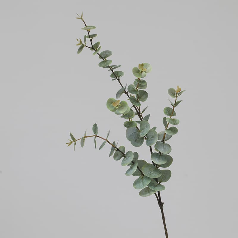 Nordic simulated eucalyptus leaves long branches 3D eucalyptus fake plant leaves landscaping green plants simulated leaves money leaves