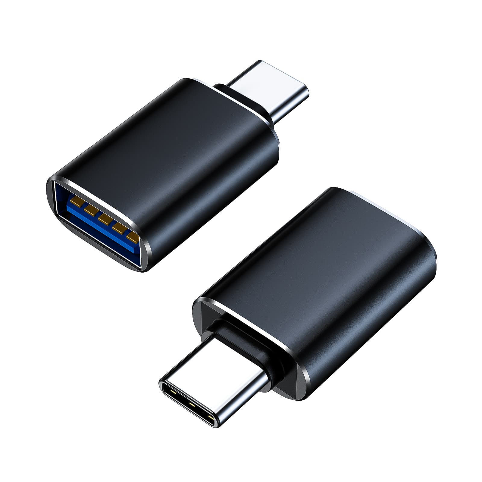 2PCS 3.0 Type C OTG Charger Adapter Connector Type-C to Male To Type-c Adapter Converter for PC Book Car USB ipad