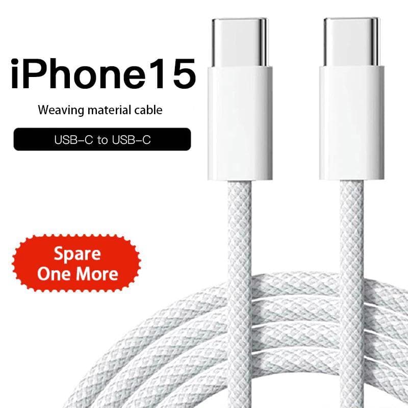 Chargeur mural PD 120 W QC3.0 avec câble - Adaptateur secteur pour téléphone USB-C (États-Unis, Europe, Royaume-Uni) - Kit de charge rapide unive