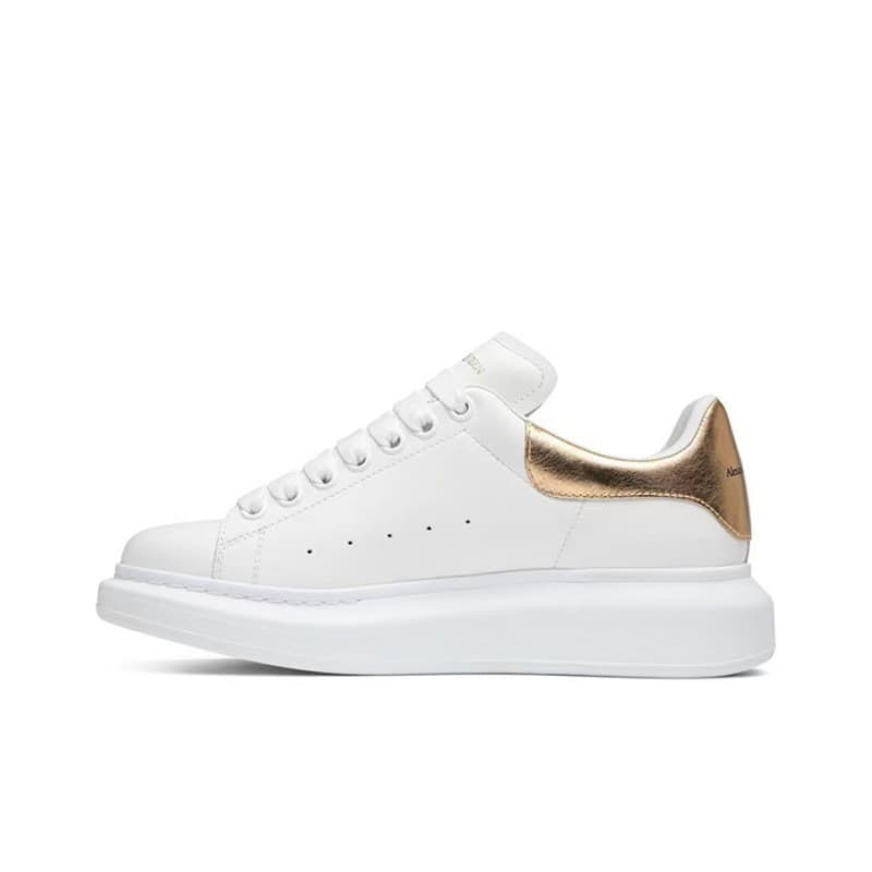 High-quality Original White Leather Thick-soled Platform Dad Shoes, Unisex Casual Sneakers, Comfortable And Versatile