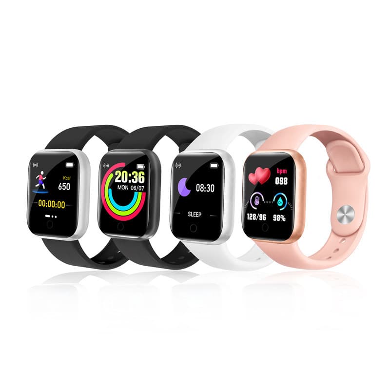 Bluetooth Watch D20 Color Screen Smart Watch 2024 Top Selling Heart Rate Blood Oxygen Smart Bracelet