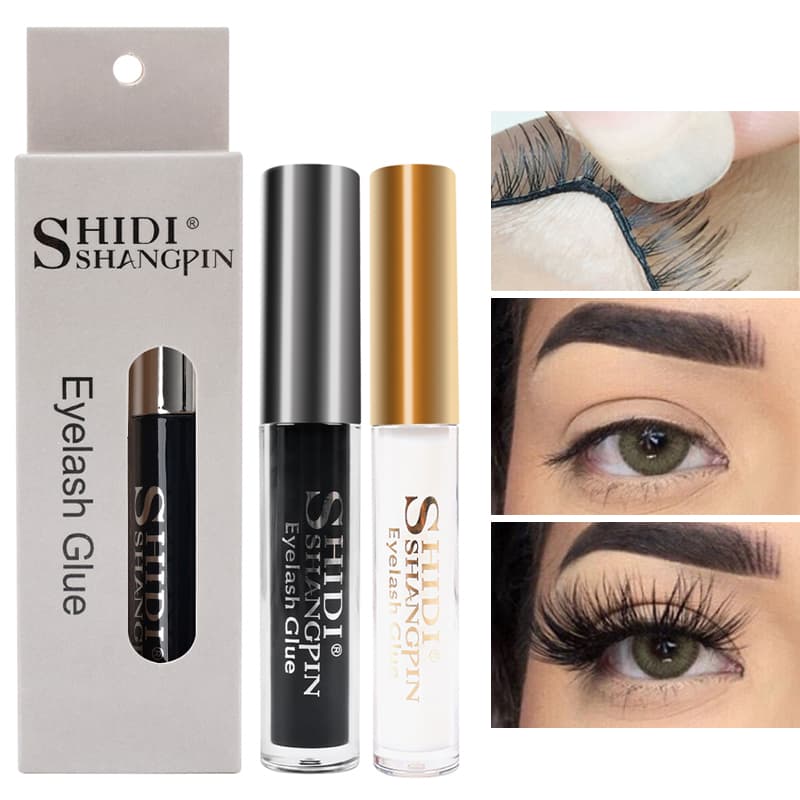 False Eyelash 5ml Glue Waterproof Quick Drying Adhesive Fake Lash Glue Clear Black Eyelashes Extension Glu es