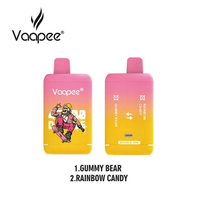 Vaapee Double 45000 Puffs Kit de vape jetable 2 pièces Livraison rapide UE Cigarette électronique