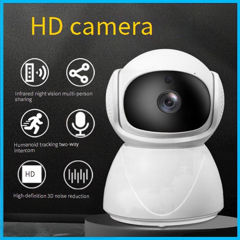 Smart HD WiFi Security Camera - 1080P Wireless Indoor/Outdoor Night Vision Motion Detection Two-Way Audio Remote Access Via Smartphone