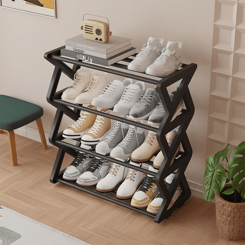 Multi Layer Household Door Shoe Rack Entry Level Simple Shoe Rack Small Space Rental Essential Supplies Shoe Storage Rack