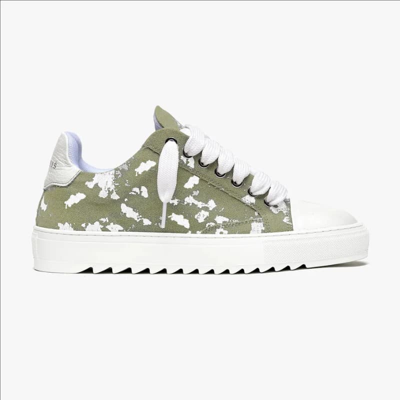 Chaussures de skate à plateforme en denim déchiré pour hommes et femmes, style décontracté, Numeris Sports, lacets, semelle en caoutchouc noir
