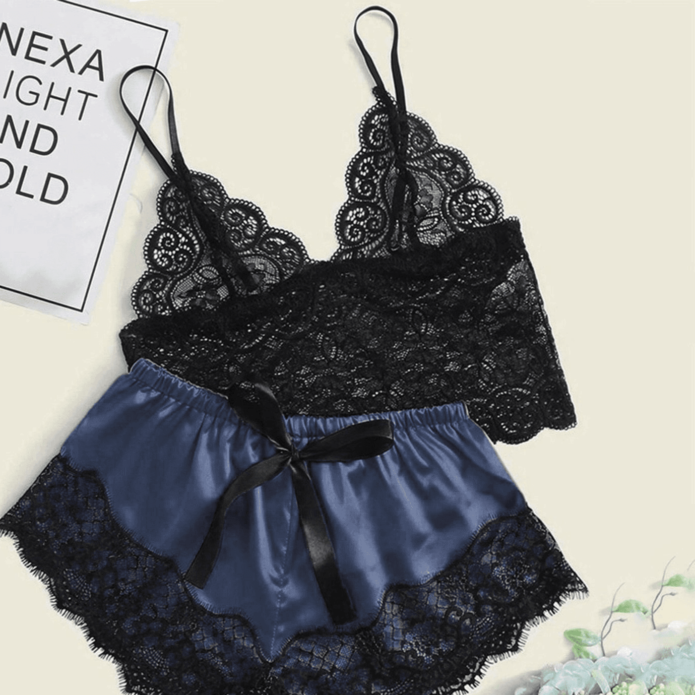 Vêtements pour femmes pyjamas pyjamas en dentelle sous-vêtements chemise de nuit
