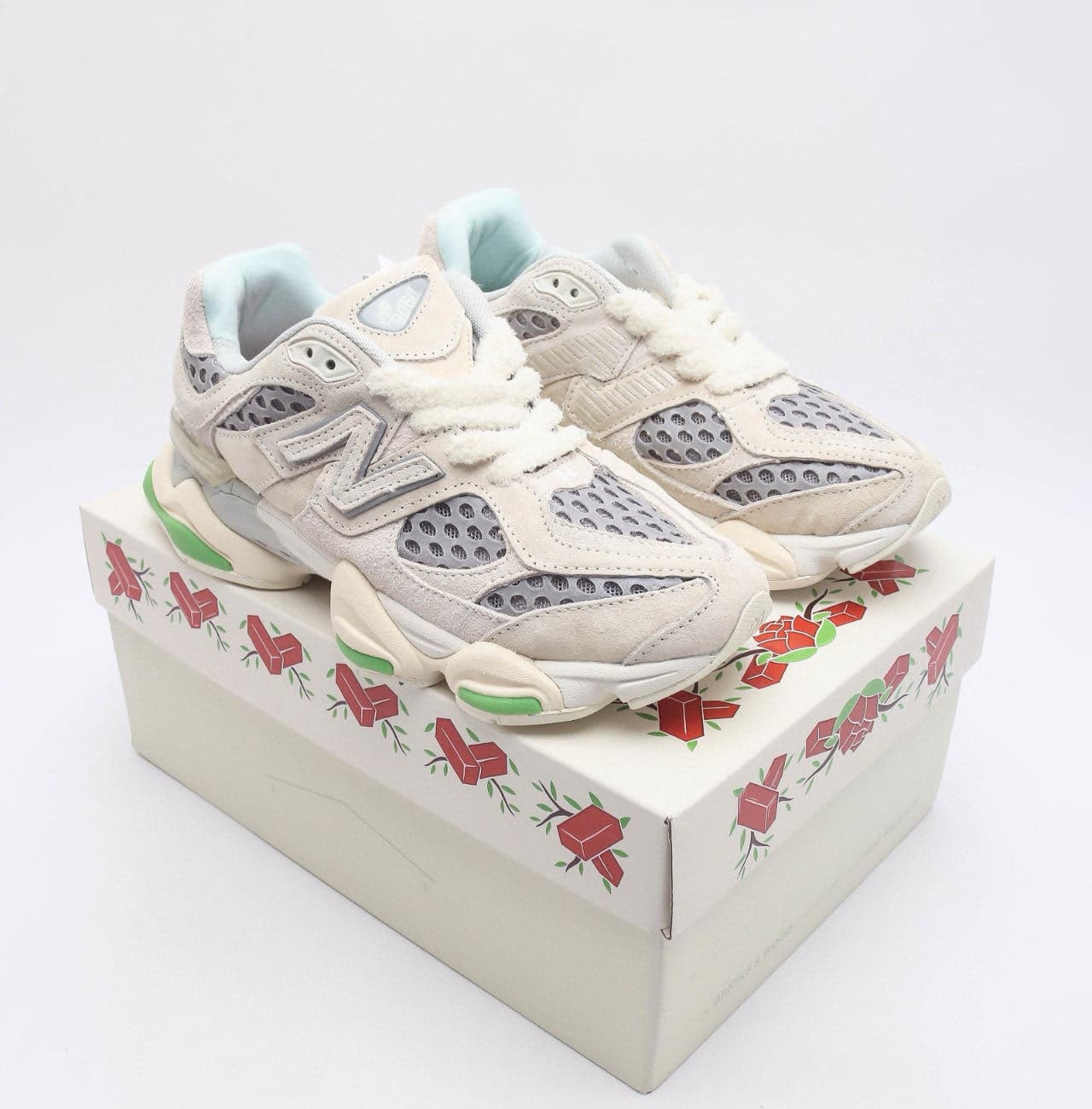 Nouvelle édition haute NB9060 Pure Original Sports Millennium Elephant Hooves pour hommes et femmes, semelle épaisse rehaussante pour papa