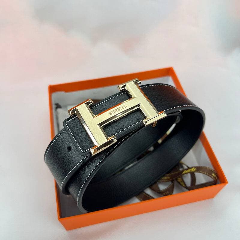 Sans boîte Une ceinture en cuir de vachette entière coupée en cuir de vachette joint Ceinture en cuir de vachette Ceinture en cuir de vachette mon