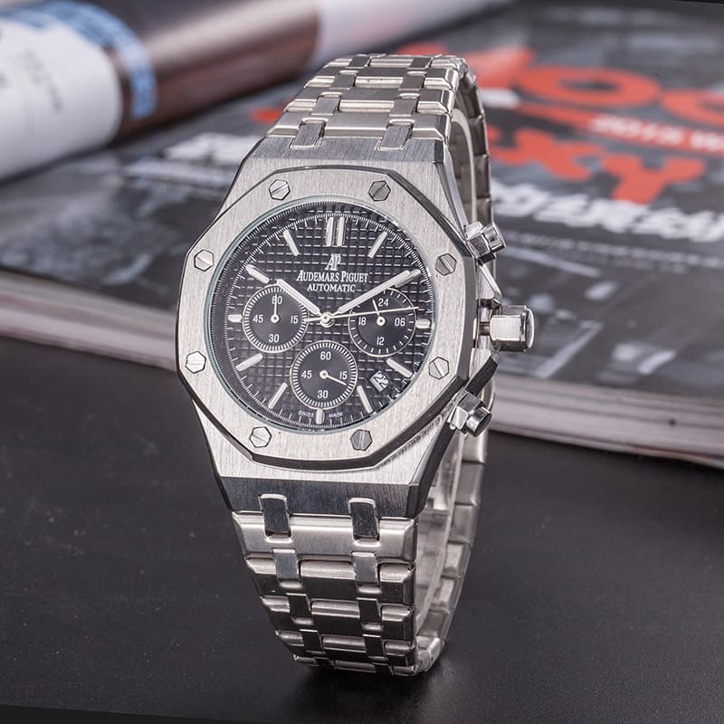 Montre multifonctions à plusieurs cadrans avec calendrier et fonction luminescente, marque suisse ancienne Audemars Piguet, montre tendance pour hom