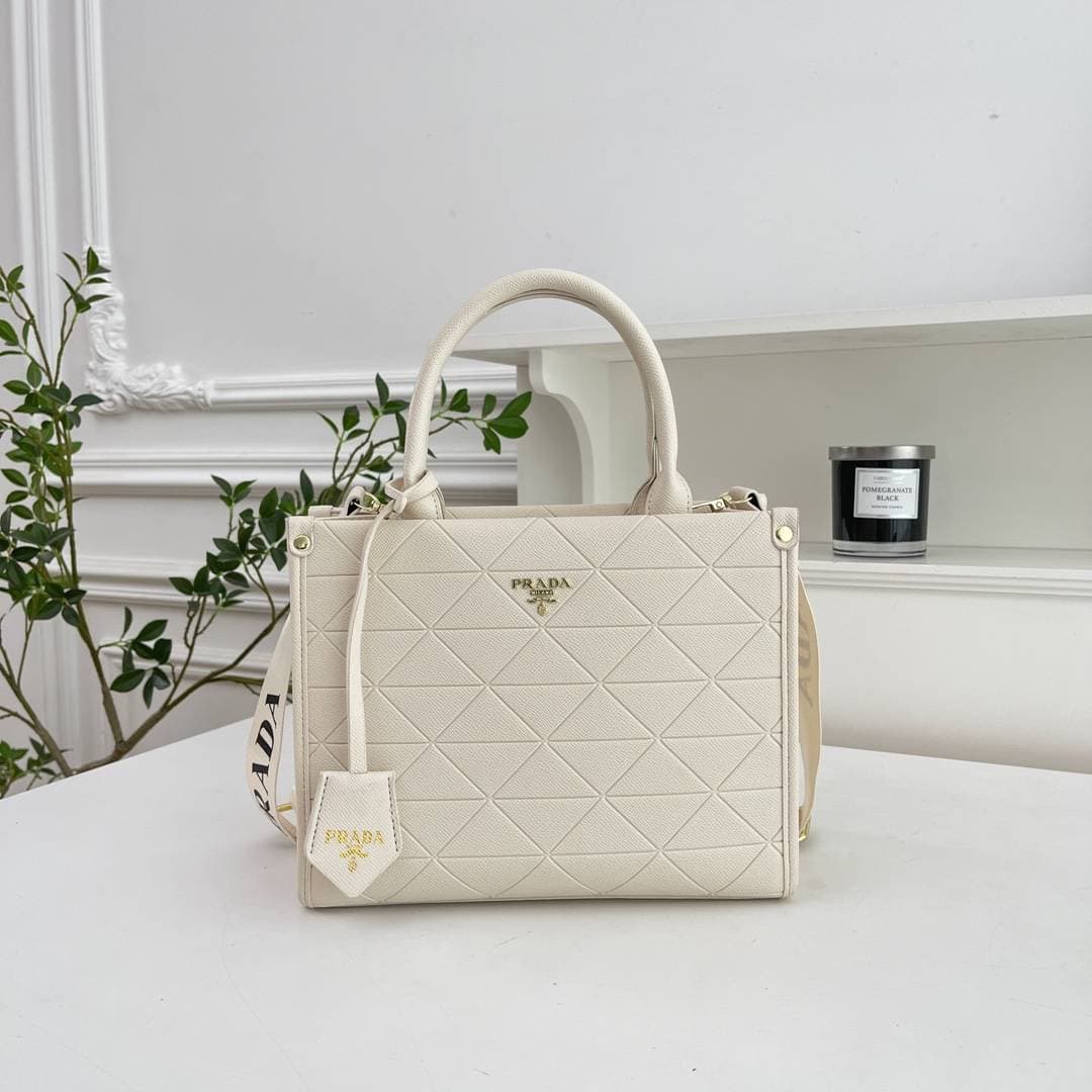【PRADA】Sac à main tendance pour femme Sac fourre-tout de grande capacité Sac à bandoulière simple Sac à main