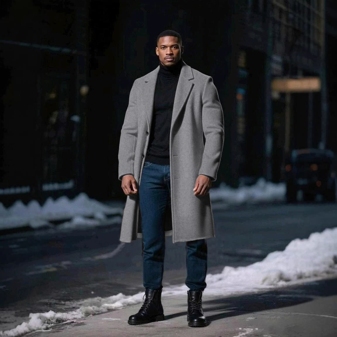 Men's Life Entertainment Interview Meeting Versatile Slim Fit Windbreaker Jacket