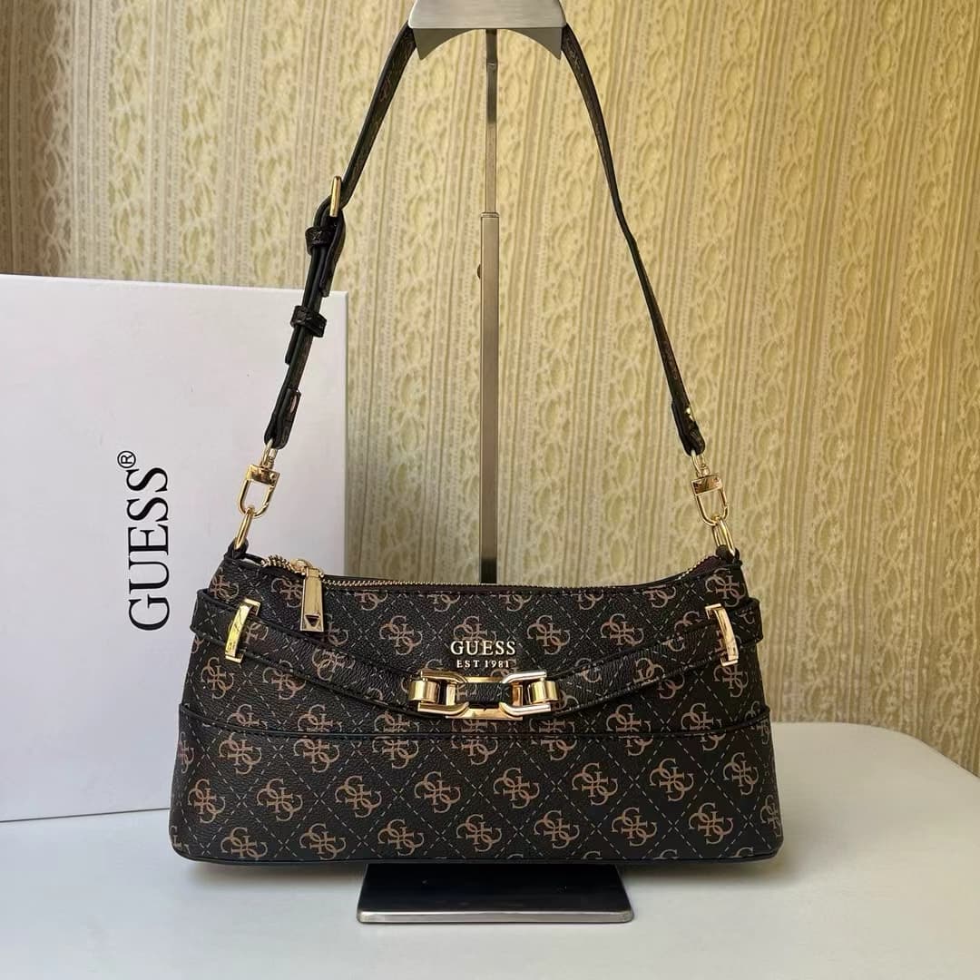 Sac bandoulière femme, style gare européenne, mini sac à main imprimé