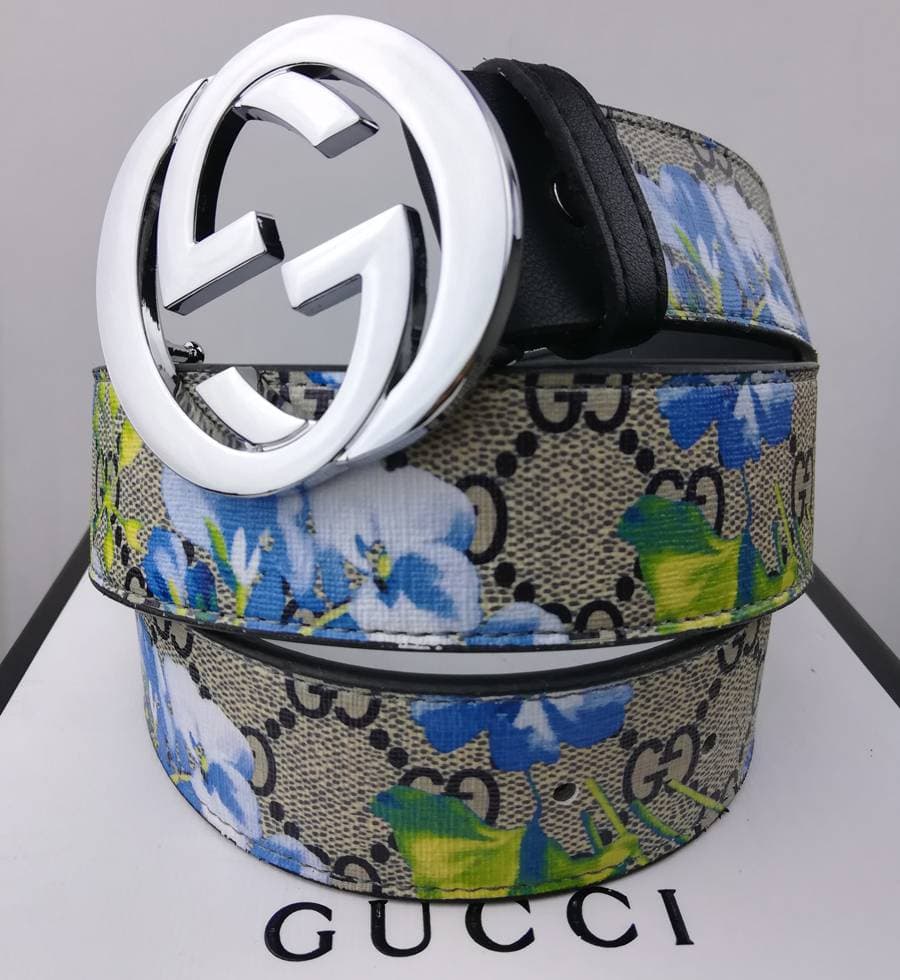 GUCCI,gg, Bracelet plat avec motif à carreaux classique unisexe, design de boucle tridimensionnelle polyvalent à cinq couleurs vintage sans boîte