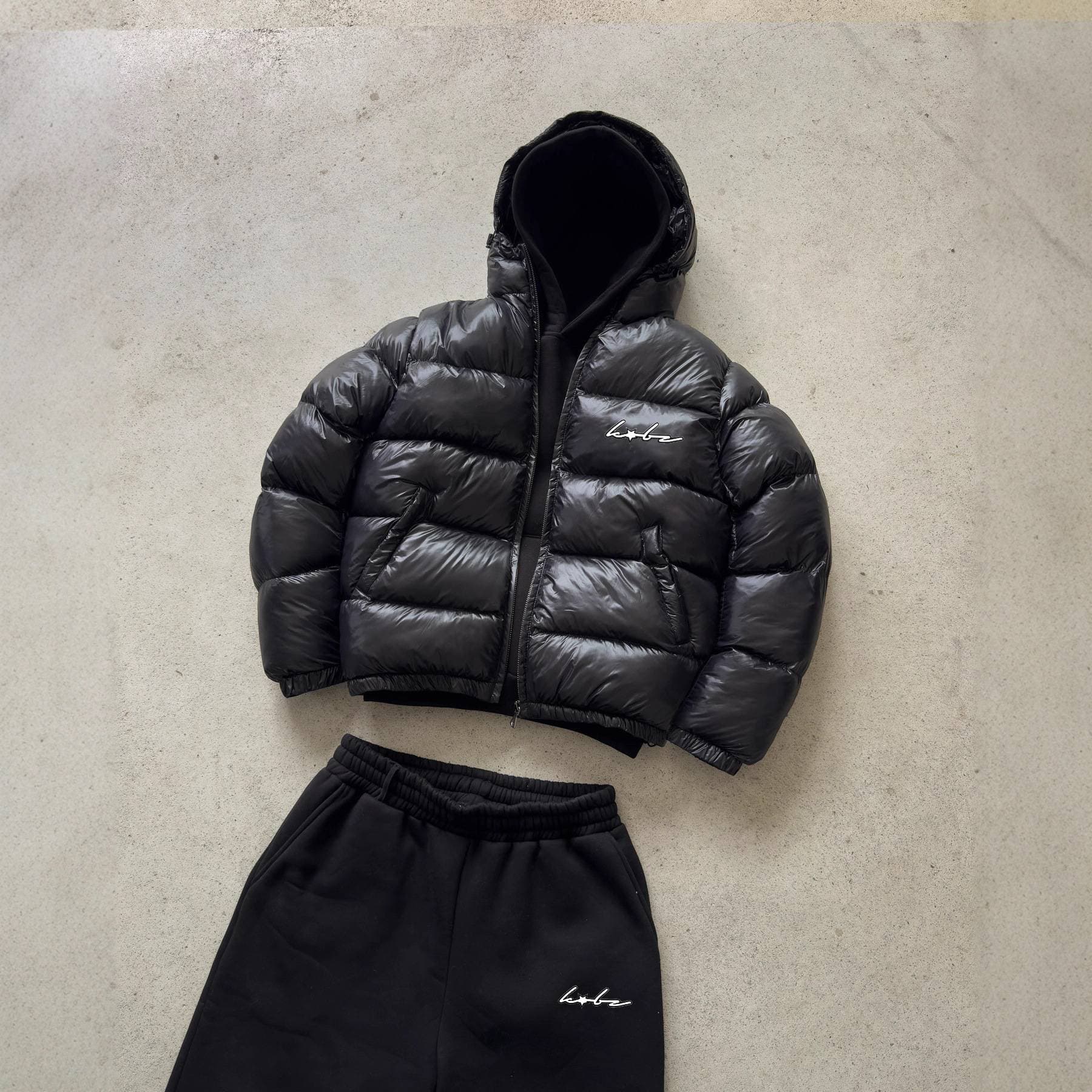 Men's ClothingHigh-quality Letter-print Trendy Winter Hooded Warm Thick Puff Cotton Coat