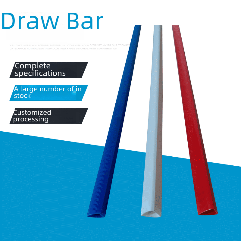 Factory wholesale PVC pull rod plastic folder color folder strip pull rod long tail clip quality assurance