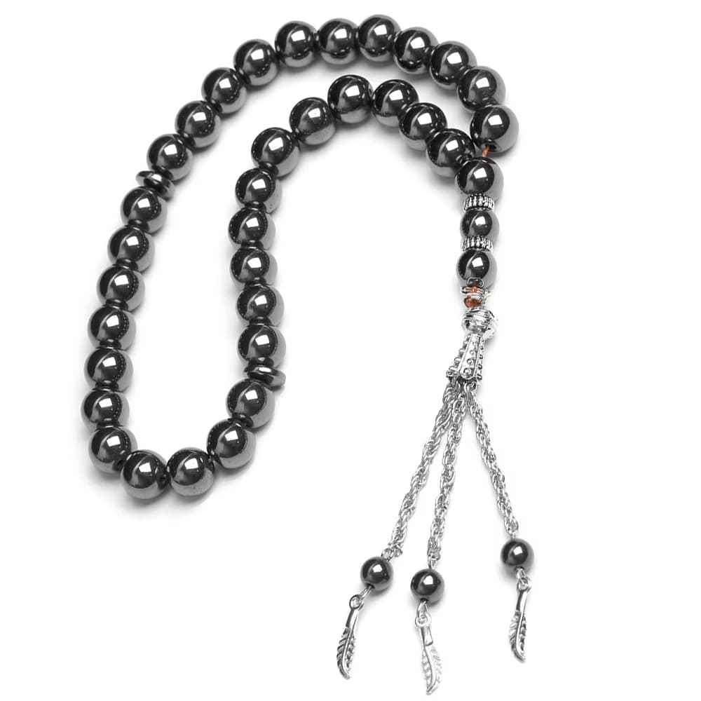 Muslim 10mm 33 Beads Bracelet Black Gallstone Islamic Praise Beads Arabic Turkish TASBIH Praise Beads