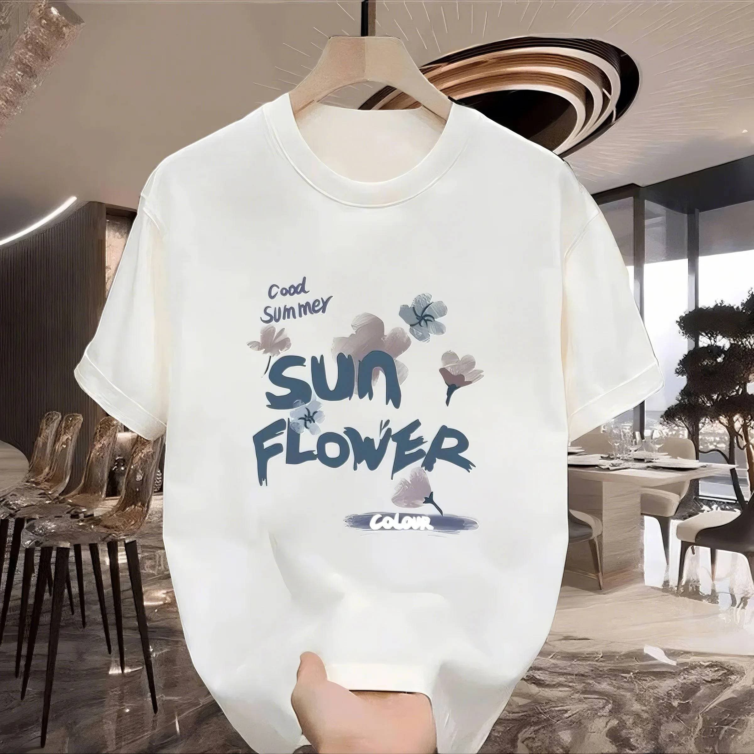 2025 Summer Essential Unisex Oversized Cotton Short-Sleeve T-Shirt – Trendy Loose Fit Casual Tee For Men And Women