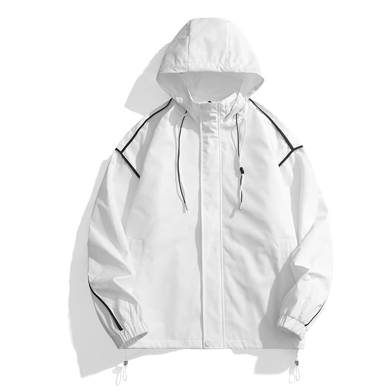 Men's Clothing men's jacket with hood, loose sports casual men's clothing, spring and autumn new style, handsome and fashionable jacket for men