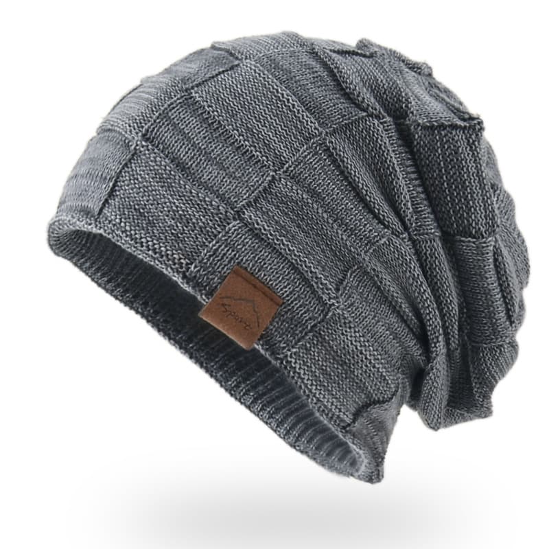 Unisex Autumn and winter mixed wool knitted hat warm fashion pullover hat winter millinery hat