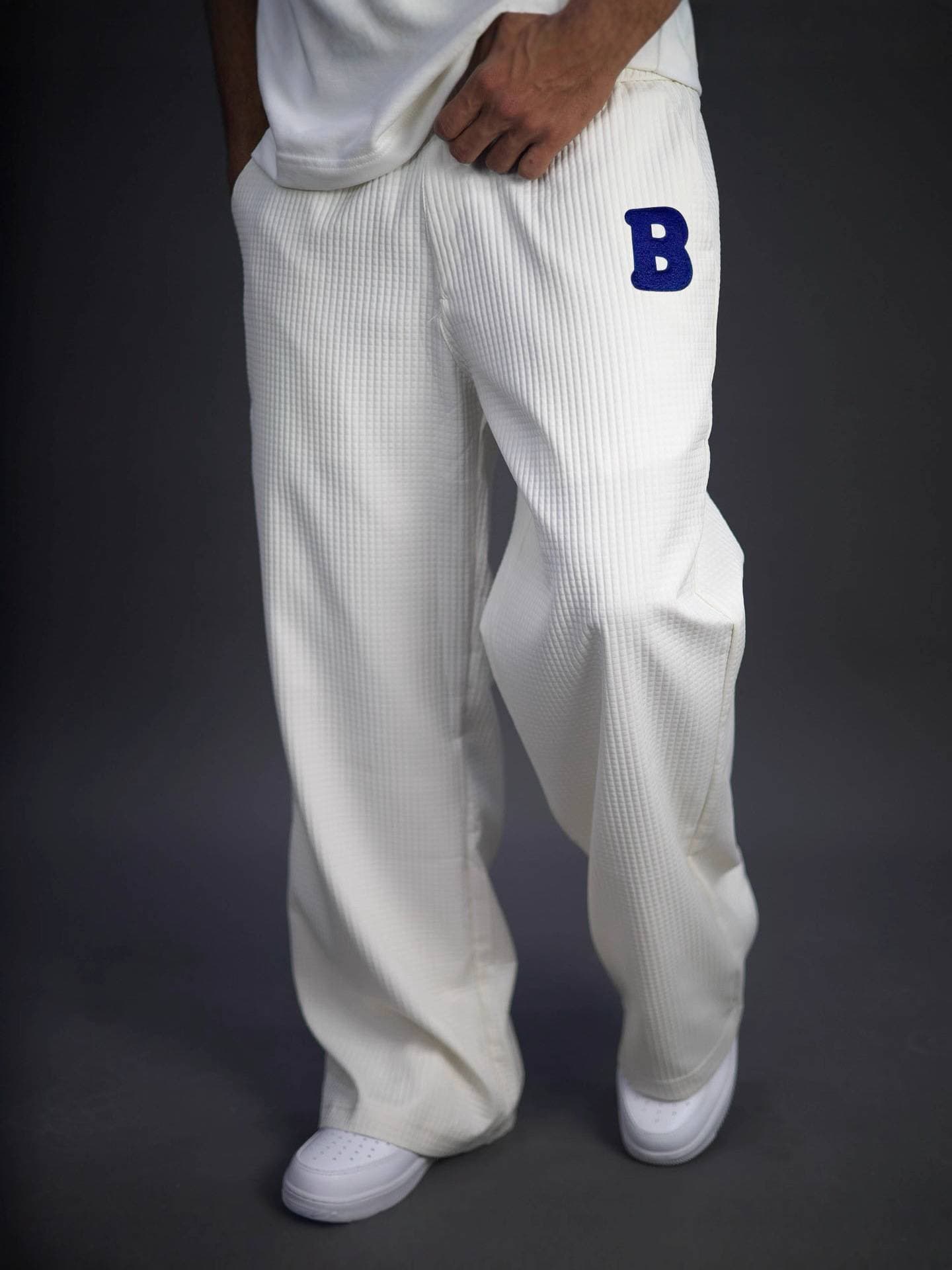 Pantalon de jogging doublé polaire pour homme - Coupe décontractée, jambe droite, entrejambe bas, pour une tenue d'hiver décontractée