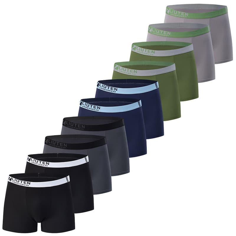 Overseas Multi-Pack Small Pattern Solid Color Fashion Sexy Loose Plus Size High-End Stylish Shorts