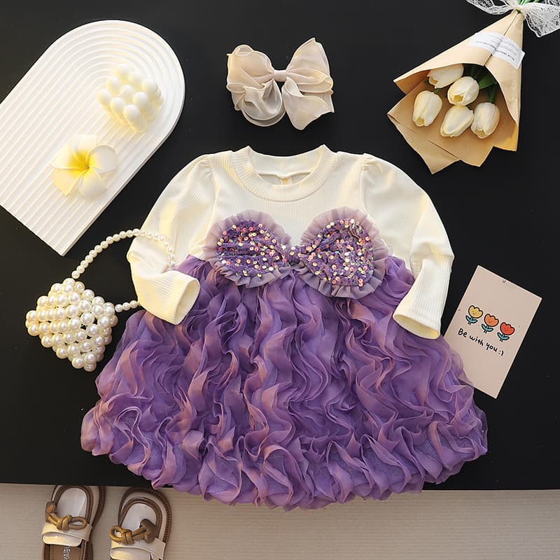 Children's Clothing For Girls, Internet Celebrity Princess Dress, Baby Girl, Fashionable Dress, Evening Dress, One Year Old Clothing, Skirt Wholesale